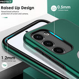 LeYi for Samsung Galaxy S23 Plus Case, Shockproof Heavy Duty Protective Slim Fit Samsung Galaxy S23 Plus Cell Phone Case Cover with Rotatable Ring Holder Magnetic Kickstand for Women