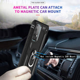 LeYi for Samsung Galaxy A52 5G Case with Glass Screen Protector Replacement, Military-Grade Shockproof Magnetic Ring Stand Cell Android Case Cover