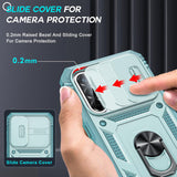 LeYi for Samsung Galaxy A36-5G Phone Case: Samsung A36 5G Case with Screen Protector X 2, Slide Camera Cover with Magnetic Stand, Heavy Duty Shockproof para A 36 Case for Women Girl