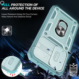 LeYi for Samsung Galaxy S23 FE 5G Phone Case: Samsung S23 FE 5G Case with Screen Protector X 2, Slide Camera Cover with Magnetic Stand, Heavy Duty Shockproof para S 23 FE Case for Women Girl
