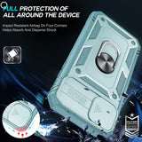 LeYi for iPhone 11 Phone Case: iPhone 11 Case with 2 Tempered Glass Screen Protector, Slide Camera Cover, Ring Stand Holder, Heavy Duty Shockproof para iPhone 11 Cover for Women Girl