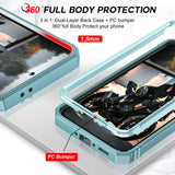 LeYi for Samsung Galaxy A36-5G Phone Case: Samsung A36 5G Case with Screen Protector X 2, Slide Camera Cover with Magnetic Stand, Heavy Duty Shockproof para A 36 Case for Women Girl