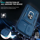 LeYi for Samsung Galaxy A56-5G Phone Case: Samsung A56 5G Case with Screen Protector X 2, Slide Camera Cover with Magnetic Stand, Heavy Duty Shockproof para A 56 Case for Women Girl