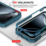 LeYi for iPhone 16 Pro Max Phone Case: iPhone 16 Pro Max Case with 2 Tempered Glass Screen Pro Maxtector, Slide Camera Cover, Ring Stand Holder, Heavy Duty Shockproof para iPhone 16 Pro Max Cover for Women Girl