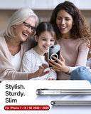 LeYi for iPhone SE Case iPhone 8 Phone Cases with Screen Protector X2 Camera CoverX2 iPhone 7 Case SE3 3rd Generation 2022 SE2 2nd Gen 2020 for Magsafe Magnetic Girls Kids iPhone8 iPhone7 Clear