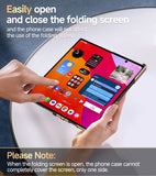 LeYi for Samsung Galaxy Z Fold 7 Case with High Classy Luxury Leather