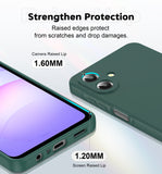 LeYi for Samsung Galaxy A07 Case, Galaxy A07 with Soft Liquid Silicone Shockproof, Slim & Anti-Scratch Phone Case for Samsung A07