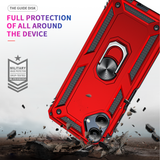 LeYi for Samsung Galaxy A06 Case with Glass Screen Protector Replacement, Military-Grade Shockproof Magnetic Ring Stand Cell Android Case Cover
