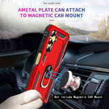 LeYi for Samsung Galaxy A25 5G Case with Glass Screen Protector Replacement, Military-Grade Shockproof Magnetic Ring Stand Cell Android Case Cover