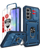 LeYi for Samsung Galaxy A37-5G Phone Case: 2 Packs Screen Protector, Samsung Galaxy A37 Phone Case Camera Cover, Military-Grade S25FE Protection