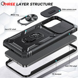 LeYi for Samsung Galaxy A37-5G Phone Case: 2 Packs Screen Protector, Samsung Galaxy A37 Phone Case Camera Cover, Military-Grade S25FE Protection