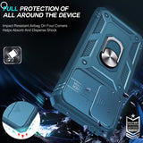 LeYi for Samsung Galaxy S21 FE Phone Case: Samsung Galaxy S21 FE Case with Screen Protector X 1, Slide Camera Cover with Magnetic Stand, Heavy Duty Shockproof para Galaxy S21 FE Case for Women Girl