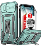 LeYi Compatible for iPhone XR Phone Case: iPhone XR Case with Screen Protector 1 PCS, Heavy Duty Protection para XR Case
