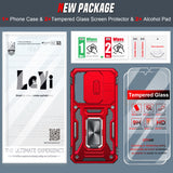 LeYi Compatible for Samsung Galaxy S24 Phone Case: Samsung S24 Case with Screen Protector 2 PCS, Heavy Duty Protection para S24 Case