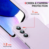LeYi for Galaxy A14 5G Phone Cases, Samsung A14 5G Phone Cover with Tempered Glass Screen Protectors, Soft Silicone Ultra Slim Shockproof Cover with Anti-Scratch Microfiber Lining A 14 Case