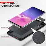 LeYi for Samsung Galaxy S10 Plus Cases, Galaxy S10 Plus Cover with Tempered Glass Screen Protectors, Soft Silicone Ultra Slim Shockproof Cover with Anti-Scratch Microfiber Lining Galaxy S10+ Case