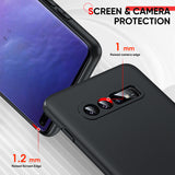 LeYi for Samsung Galaxy S10 Plus Cases, Galaxy S10 Plus Cover with Tempered Glass Screen Protectors, Soft Silicone Ultra Slim Shockproof Cover with Anti-Scratch Microfiber Lining Galaxy S10+ Case