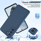 LeYi for Galaxy S21 FE Cases, Samsung S21 FE Cover with Tempered Glass Screen Protectors, Soft Silicone Ultra Slim Shockproof Cover with Anti-Scratch Microfiber Lining S 21FE Case