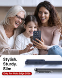 LeYi for Moto Edge 2026 Case: Compatible with Mag-Safe, Military-Grade Matte Translucent Soft-Touch Skin Funda para moto edge 2026