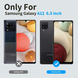 LeYi for Galaxy A12 Cases, Samsung A12 Cover with Tempered Glass Screen Protectors, Soft Silicone Ultra Slim Shockproof Cover with Anti-Scratch Microfiber Lining Samsung Galaxy A12 Case