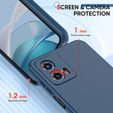 LeYi for Moto G 5G 2023 Cases, Motorola G 5G 2023 Cover with Tempered Glass Screen Protectors, Soft Silicone Ultra Slim Shockproof Cover with Anti-Scratch Microfiber Lining Moto G 5G 2023 Phone Case