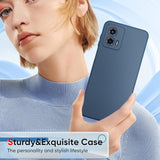 LeYi for Moto G 5G 2023 Cases, Motorola G 5G 2023 Cover with Tempered Glass Screen Protectors, Soft Silicone Ultra Slim Shockproof Cover with Anti-Scratch Microfiber Lining Moto G 5G 2023 Phone Case