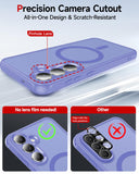 LeYi for Google Pixel 10A Case: Compatible with Mag-Safe with Screen Protector, Military-Grade Matte Translucent Soft-Touch Skin Funda para 10 A 5G