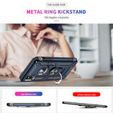 LeYi for iPhone X Case/iPhone XS Phone Case with Glass Screen Protector Replacement, Military-Grade Shockproof Magnetic Ring Stand Cell Android Case Cover