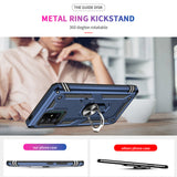 LeYi for Samsung Galaxy A71 5G Phone Case, Samsung A71 5G Phone Case with Glass Screen Protector Replacement, Military-Grade Shockproof Magnetic Ring Stand Cell Android Case Cover