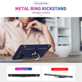 LeYi for Samsung Galaxy S10 Lite/A91/M80S Case with Glass Screen Protector Replacement, Military-Grade Shockproof Magnetic Ring Stand Cell Android Case Cover