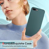 LeYi for iPhone 7 Plus/8 Plus Cases, 7 Plus/8 Plus Cover with Tempered Glass Screen Protectors, Soft Silicone Ultra Slim Shockproof Cover with Anti-Scratch Microfiber Lining 7 Plus/8 Plus Case