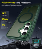 LeYi for Samsung Galaxy S24 5G/S25 5G Phone Case Compatible with MagSafe Slim Thin Magnetic Military Grade Shockproof Protective Cover