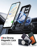 LeYi for Moto G Play 2026 Case: Compatible with Mag-Safe with Screen Protector, Military-Grade Matte Translucent Soft-Touch Skin Funda para Moto G Play 2026