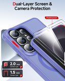 LeYi for Samsung Galaxy S26 Ultra Case: Compatible with Mag-Safe with Screen Protector, Military-Grade Matte Translucent Soft-Touch Skin Funda para S 26 Ultra