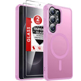 LeYi for Samsung Galaxy S26 Ultra Case: Compatible with Mag-Safe with Screen Protector, Military-Grade Matte Translucent Soft-Touch Skin Funda para S 26 Ultra