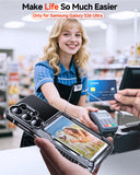 LeYi for Galaxy-S26-Ultra Case with Card Holder: Wallet Phone Funda para for Samsung S26ultra Cover Rugged Heavy Duty Military Grade Shockproof Samsungs26 Ultra Cases