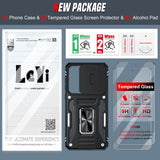 LeYi Compatible for Samsung Galaxy S25 FE Phone Case: Samsung S25 FE Case with Screen Protector 2 PCS, Heavy Duty Protection para S25 FE Case
