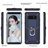 LeYi for Samsung Galaxy Note 8 Phone Case, Samsung Note 8 Phone Case with Screen Protector Replacement, Military-Grade Shockproof Magnetic Ring Stand Cell Android Case Cover