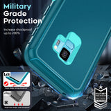 LeYi for Samsung Galaxy S9 Case, Samsung Galaxy S9 Case 3 in 1 Rugged Shockproof Android Cover Funda S9