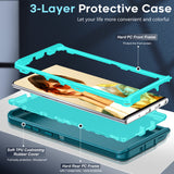 LeYi for Samsung-Galaxy-Note-10-Plus Case, Samsung Galaxy Note 10 Plus Case 3 in 1 Rugged Shockproof Android Cover Funda Note 10Plus