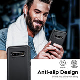 LeYi for Samsung-Galaxy-S10-Plus Case, SAM S10 Plus Case 3 in 1 Rugged Shockproof Android Cover Funda S10Plus