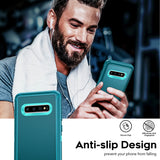 LeYi for Samsung-Galaxy-S10-Plus Case, SAM S10 Plus Case 3 in 1 Rugged Shockproof Android Cover Funda S10Plus