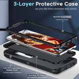 LeYi for SAM-S20-Ultra Case, SAM S20 Ultra Case 3 in 1 Rugged Shockproof Android Cover Funda S20Ultra