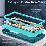 LeYi for SAM-S20-Ultra Case, SAM S20 Ultra Case 3 in 1 Rugged Shockproof Android Cover Funda S20Ultra