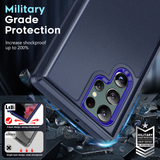 LeYi for SAM-S22-Ultra Case, SAM S22 Ultra Case 3 in 1 Rugged Shockproof Android Cover Funda S22Ultra