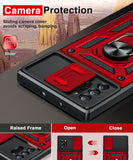 LeYi for Samsung-Galaxy-Note-10-Plus Case: with Slide Camera Cover, Military-Grade Shockproof Protective Magnetic Ring Stand