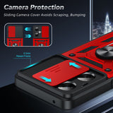 LeYi for OnePlus Nord-N30 5G Case: with Slide Camera Cover Screen Protector, Military-Grade Shockproof Protective Magnetic Ring Stand