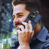 LeYi for OnePlus Nord-N30 5G Case: with Slide Camera Cover Screen Protector, Military-Grade Shockproof Protective Magnetic Ring Stand