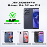 LeYi for Moto G Power 2025 Case, Motorola G Power 2025 with Soft Liquid Silicone Shockproof, Slim & Anti-Scratch Phone Case for Moto G Power 2025