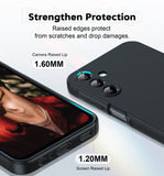 LeYi for Galaxy A15 5G Phone Case, Samsung A15 Case with Soft Liquid Silicone Shockproof, Slim & Anti-Scratch Phone Case for Samsung A15 5G